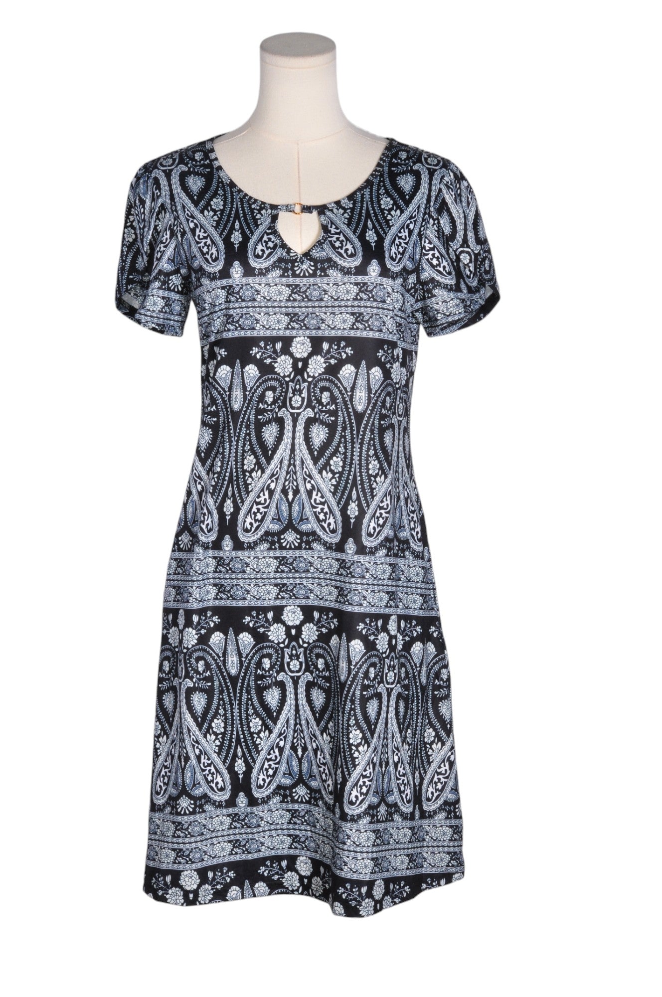 HT Women A-Line Dresses Regular fit in Blue - S - Velora