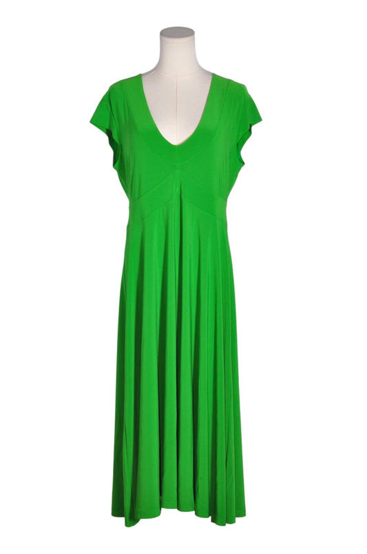 SYMPLI Women A-Line Dresses Regular fit in Green - 10 - Velora