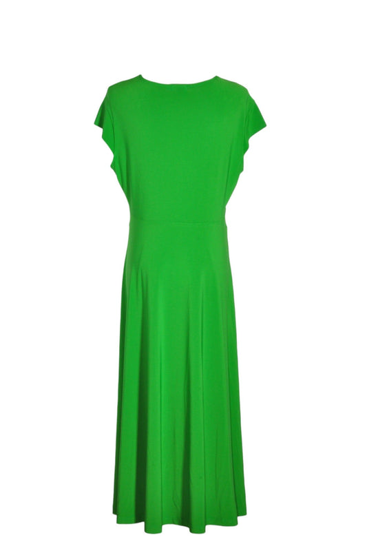 SYMPLI Women A-Line Dresses Regular fit in Green - 10 - Velora