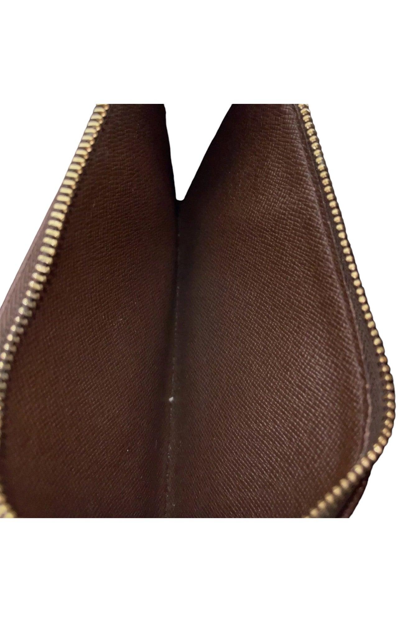 Louis vuitton Damier Ebene Pochette Porte Monnaie Carte - Velora