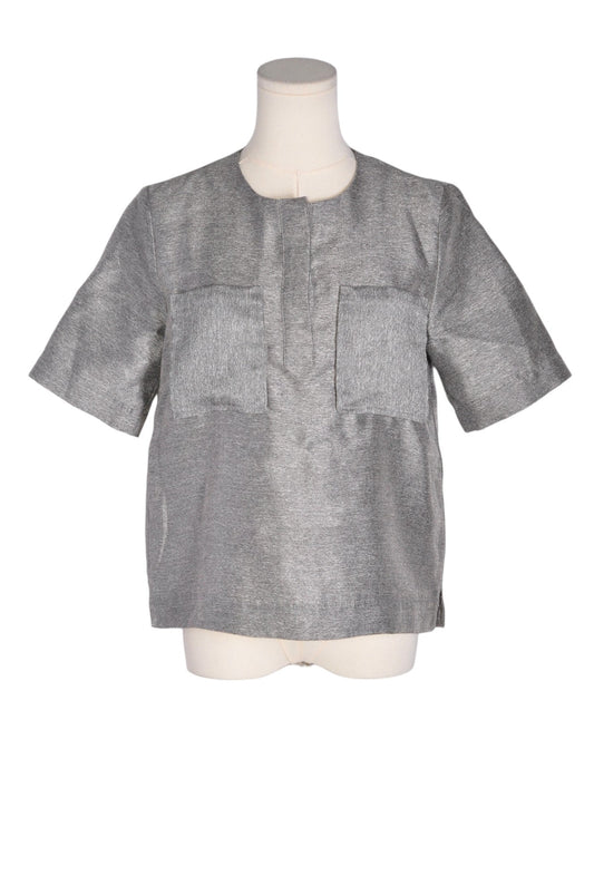 H&M Women Blouses Regular fit in Gray - 8 - Velora