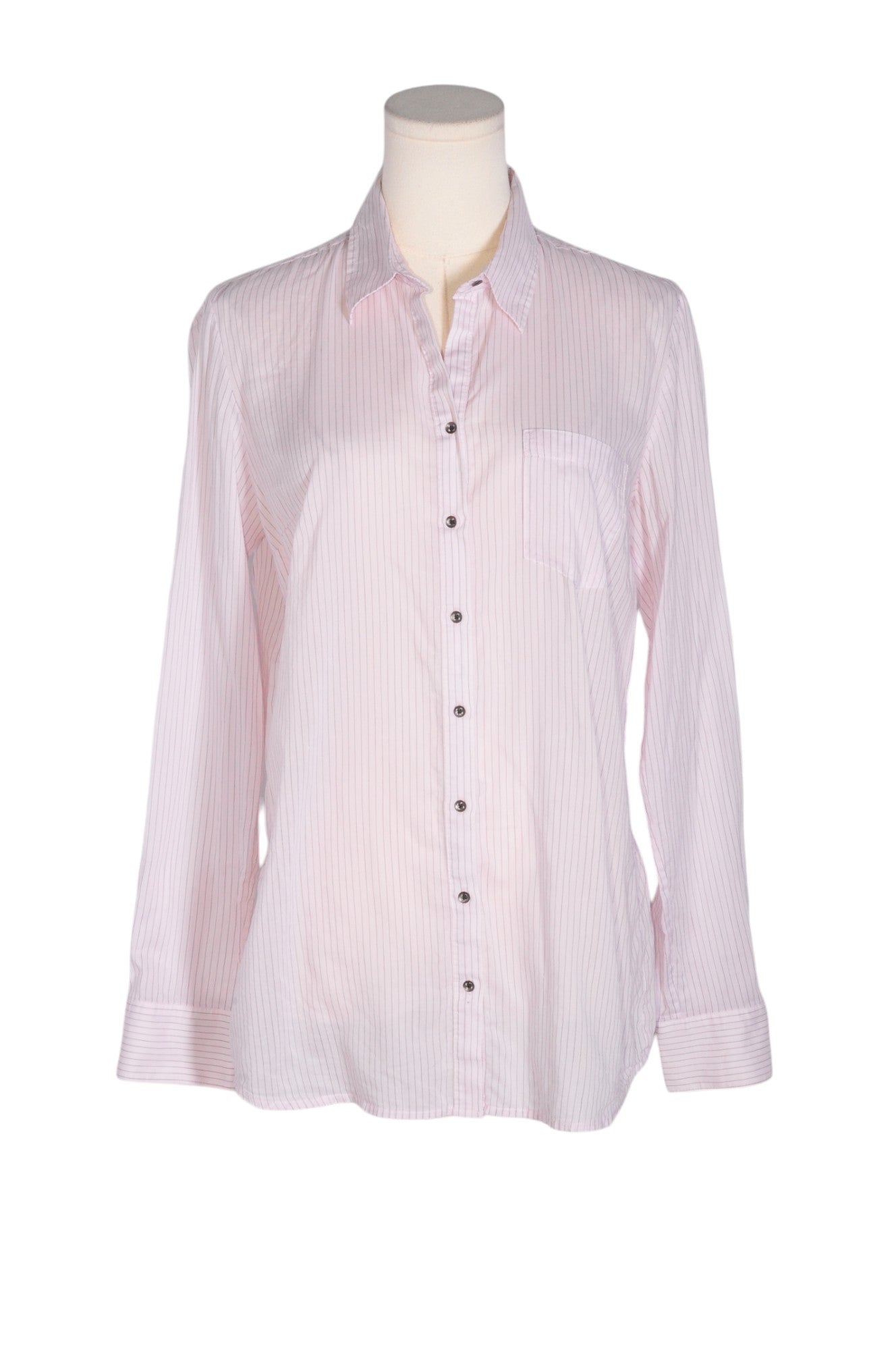 BANANA REPUBLIC Women Button Down Tops Regular fit in Pink - M Koop