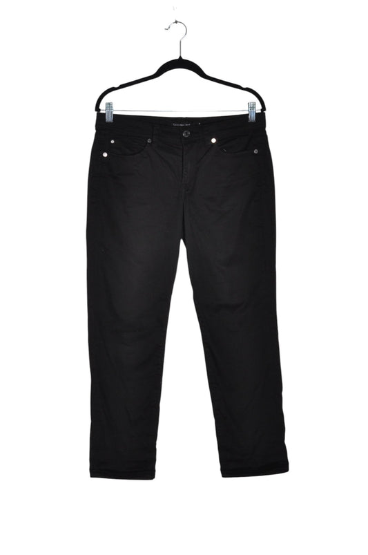 CALVIN KLEIN Women Straight-Legged Jeans Regular fit in Black - 8 - Velora