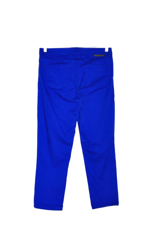 CALVIN KLEIN Women Work Pants Regular fit in Blue - 8 - Velora