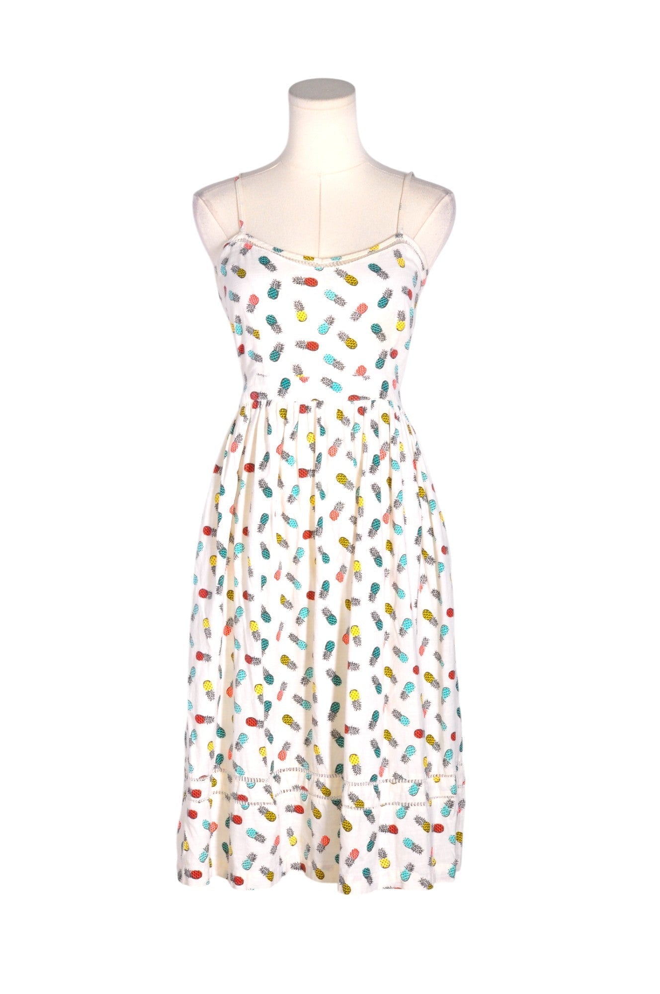 COOPERATIVE Women A-Line Dresses Regular fit in White - 2 - Velora