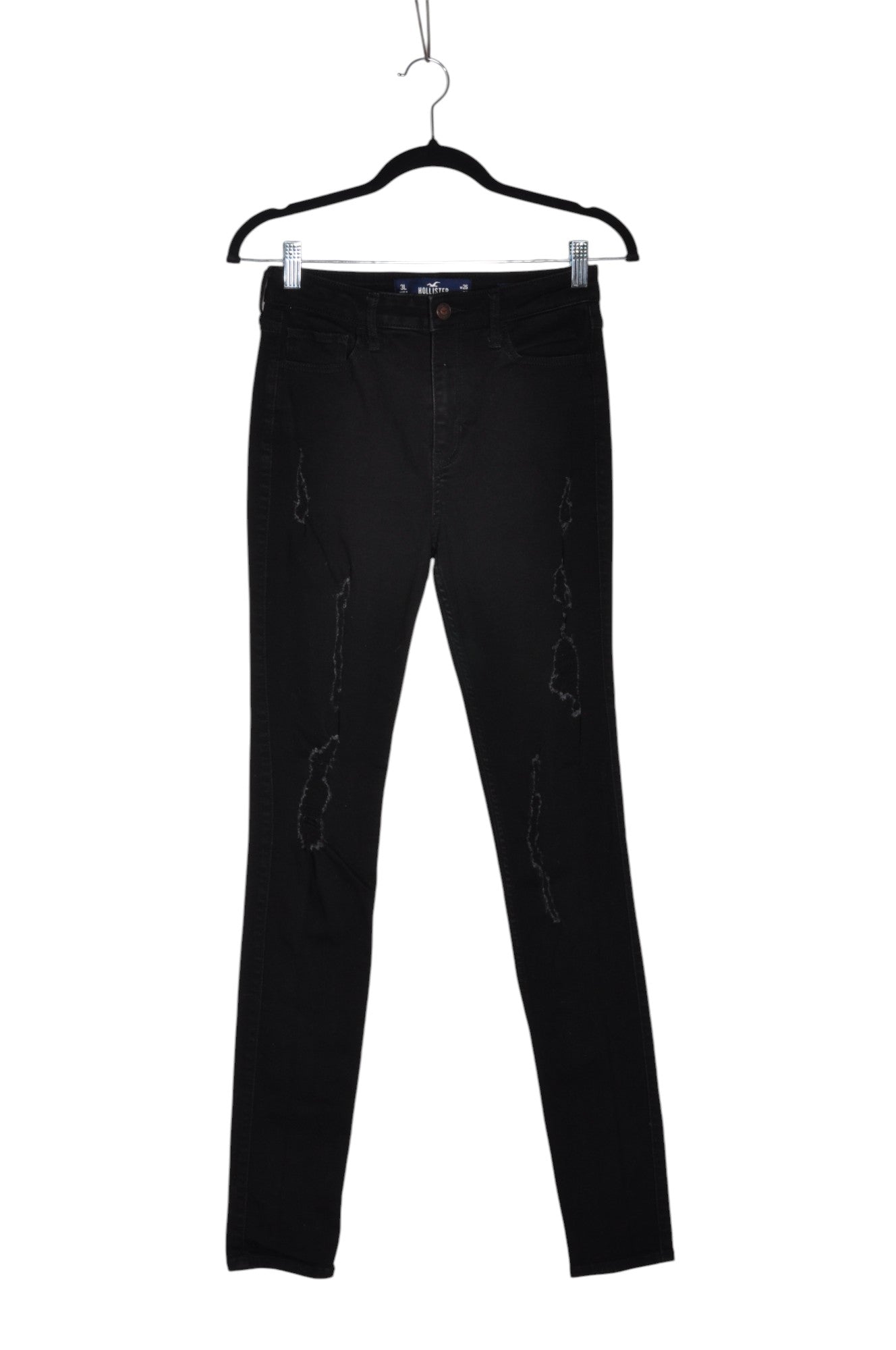 HOLLISTER Women Skinny Jeans Regular fit in Black - 26 - Velora