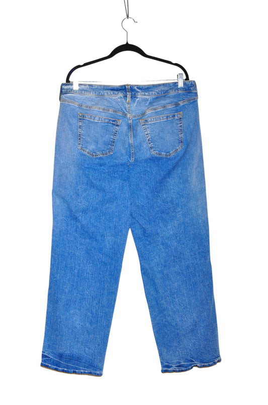 TORRID Women Straight-Legged Jeans Regular fit in Blue - 12 - Velora