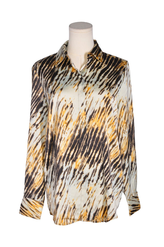 JONES NEW YORK Women Button Down Tops Regular fit in Orange - XS - Velora