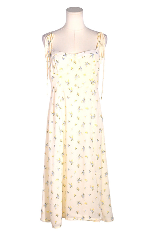 FOREVER 21 Women Midi Dresses Regular fit in Beige - L Koop