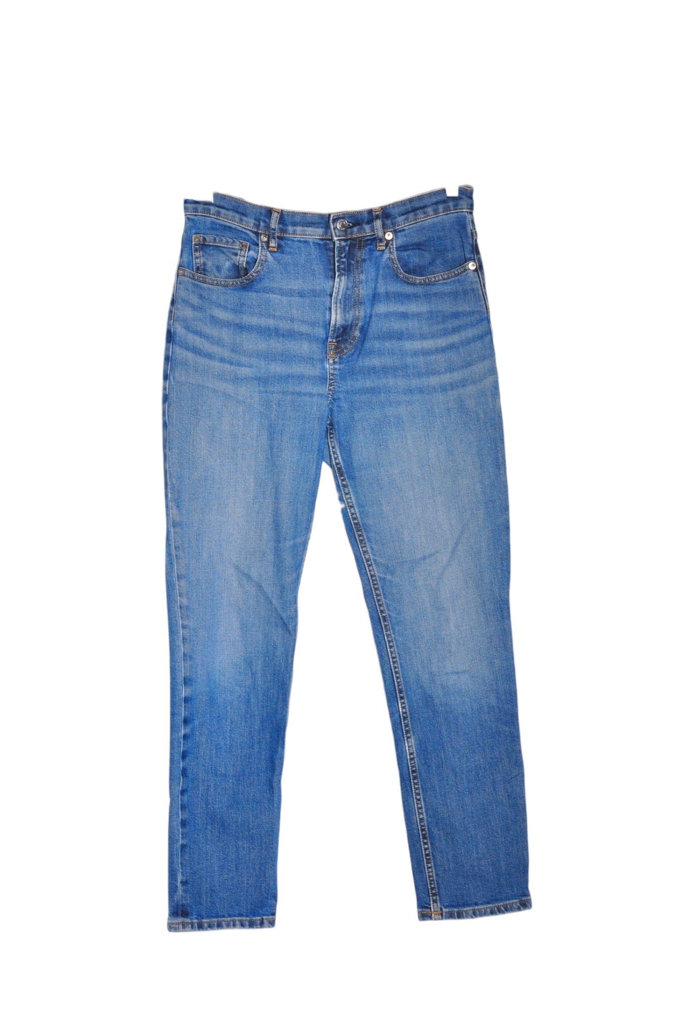 EVERLANE Women Straight-Legged Jeans Regular fit in Blue - 28 - Velora