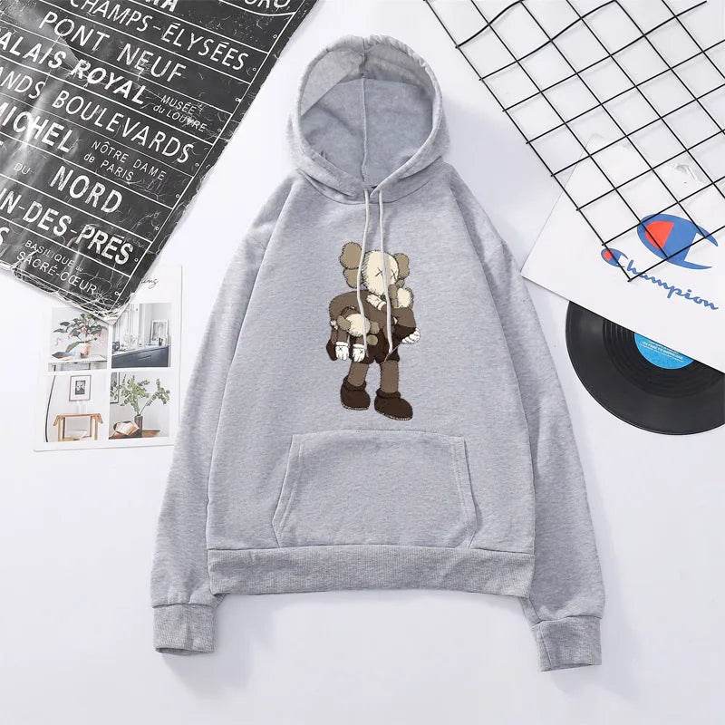 Rosane - Rozendruk Hoodies Big Pocket Sweatshirts Unisex - Velora