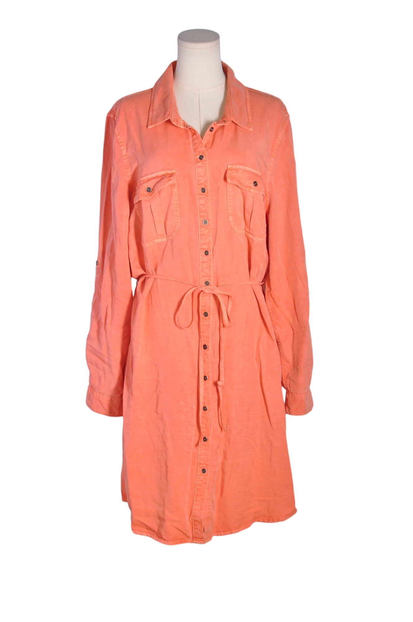 PARASUCO Women Wrap Dresses Regular fit in Orange - XL - Velora