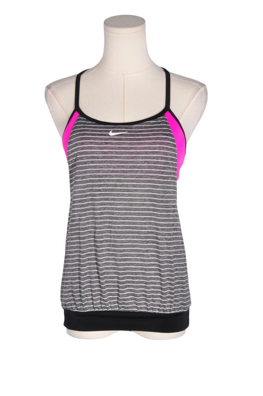 NIKE Women Activewear Tops Regular fit in Gray - S - Velora