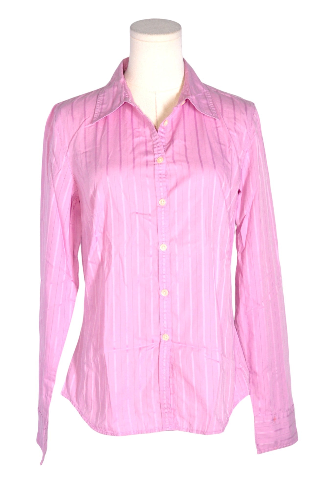 CALVIN KLEIN Women Button Down Tops Regular fit in Pink - M - Velora