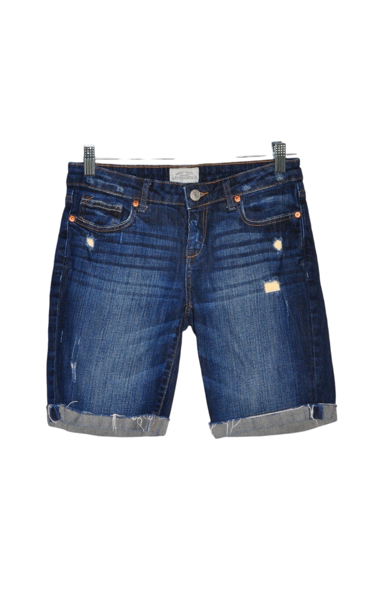 AEROPOSTALE Women Denim Shorts Regular fit in Blue - 6 - Velora