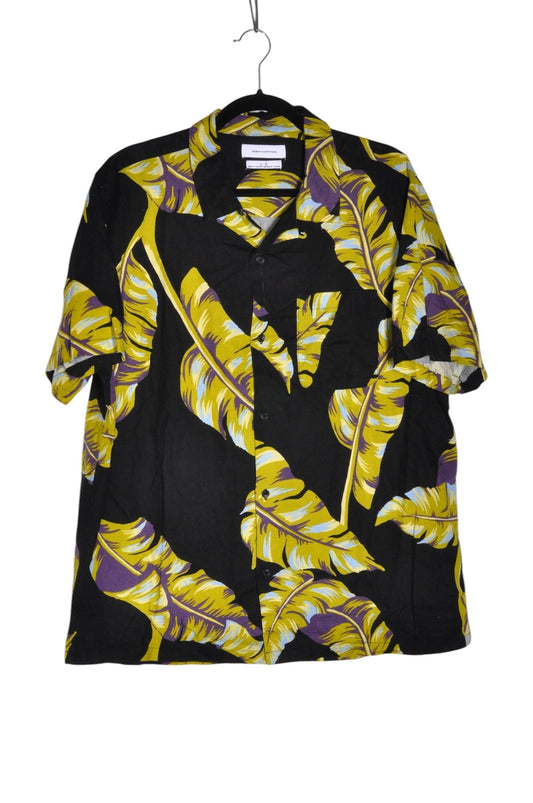 URBAN OUTFITTERS Men Button Down Tops Regular fit in Black - L - Velora