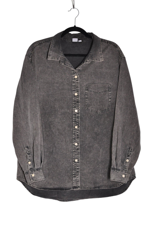GAP Men Denim Tops Regular fit in Gray - L - Velora