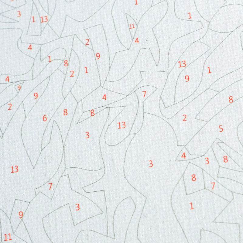 DIY handmade peacock hand-painted painting Visual Artwork - Velora