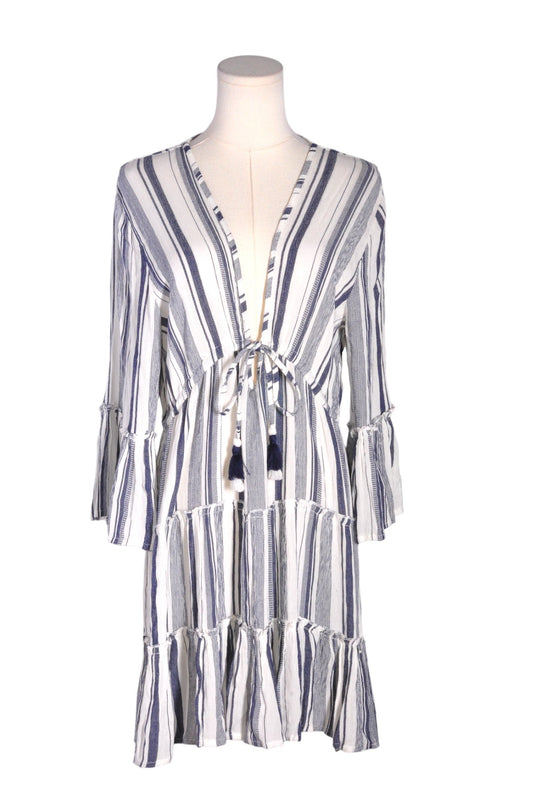 BLUE ISLAND Women Wrap Dresses Regular fit in White - M - Velora