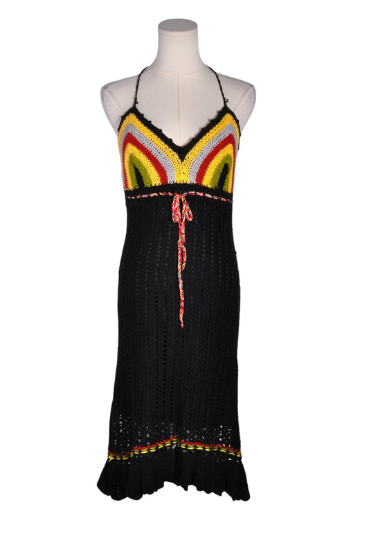 RAVI KHOSLA Women Midi Dresses Regular fit in Black - M - Velora