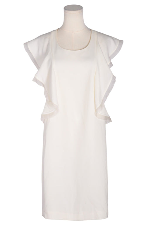 CLUB MONACO Women Drop Waist Dresses Regular fit in White - 6 - Velora