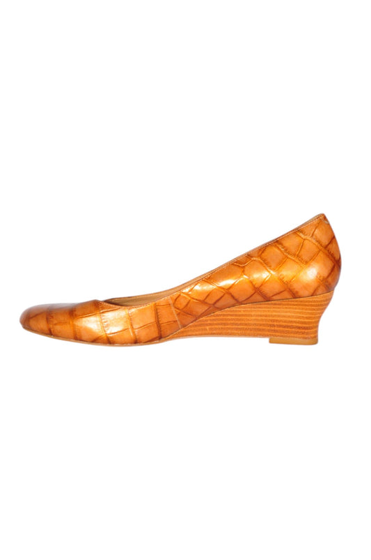NINE WEST Women Heels Regular fit in Orange - 8.5 - Velora