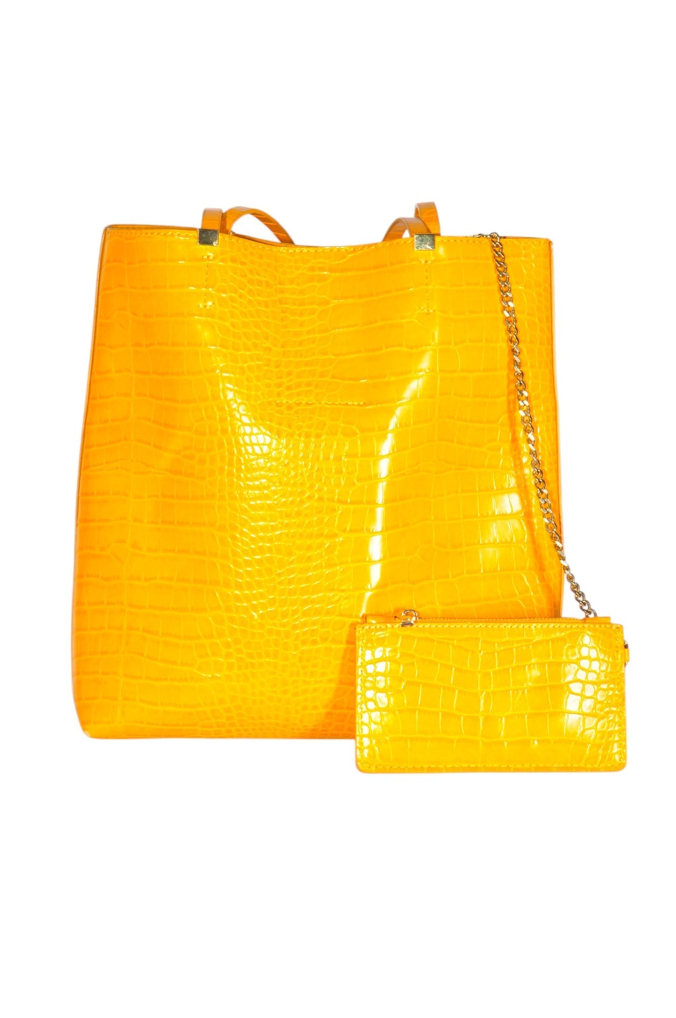 ZARA Handbags in Yellow - Velora