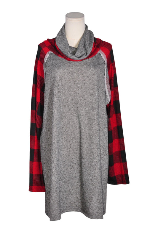 EGY CALIFORNIA Women Blouses Regular fit in Gray - 2XL - Velora