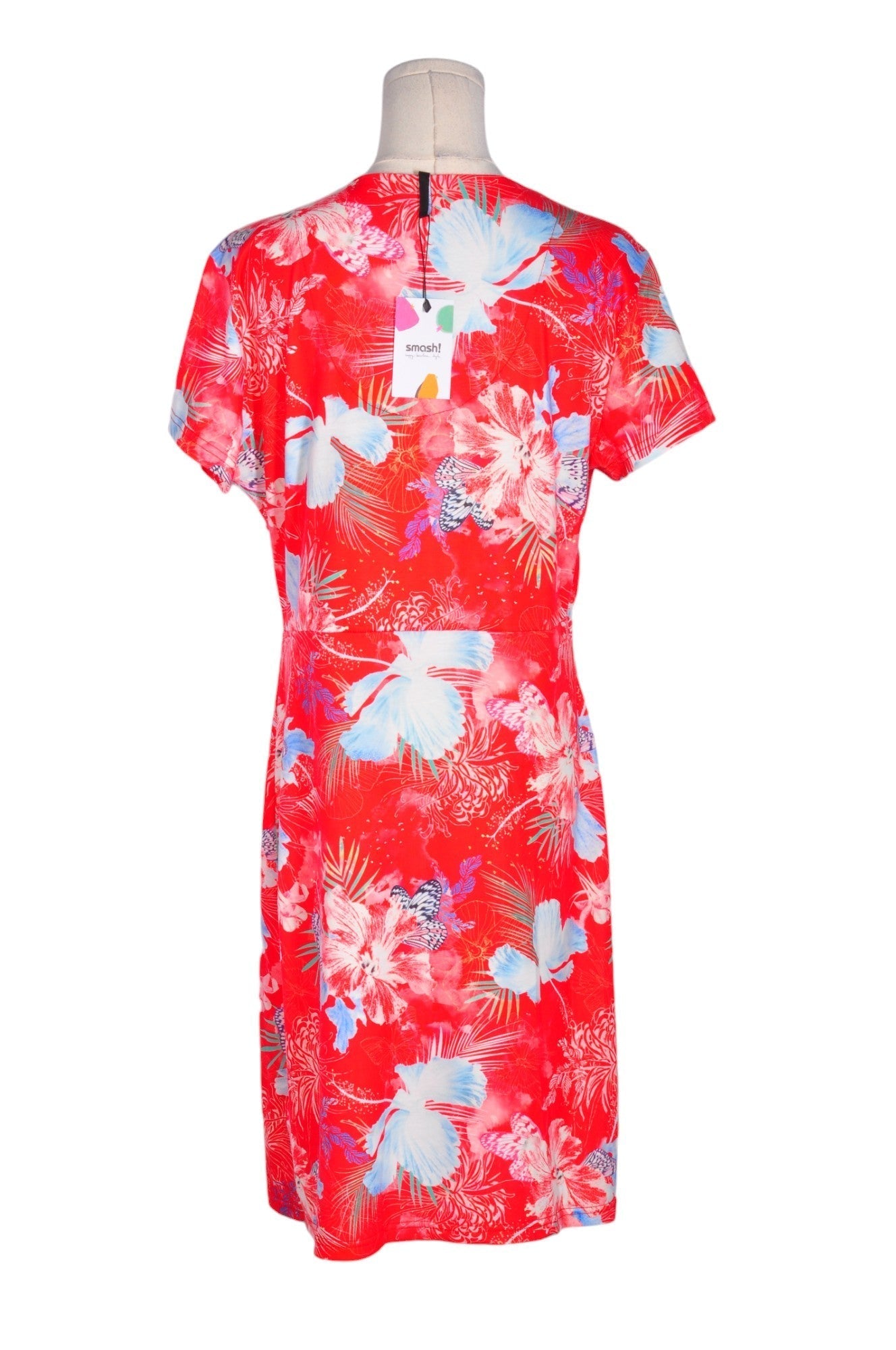 SMASH Women Wrap Dresses Regular fit in Red - XL - Velora