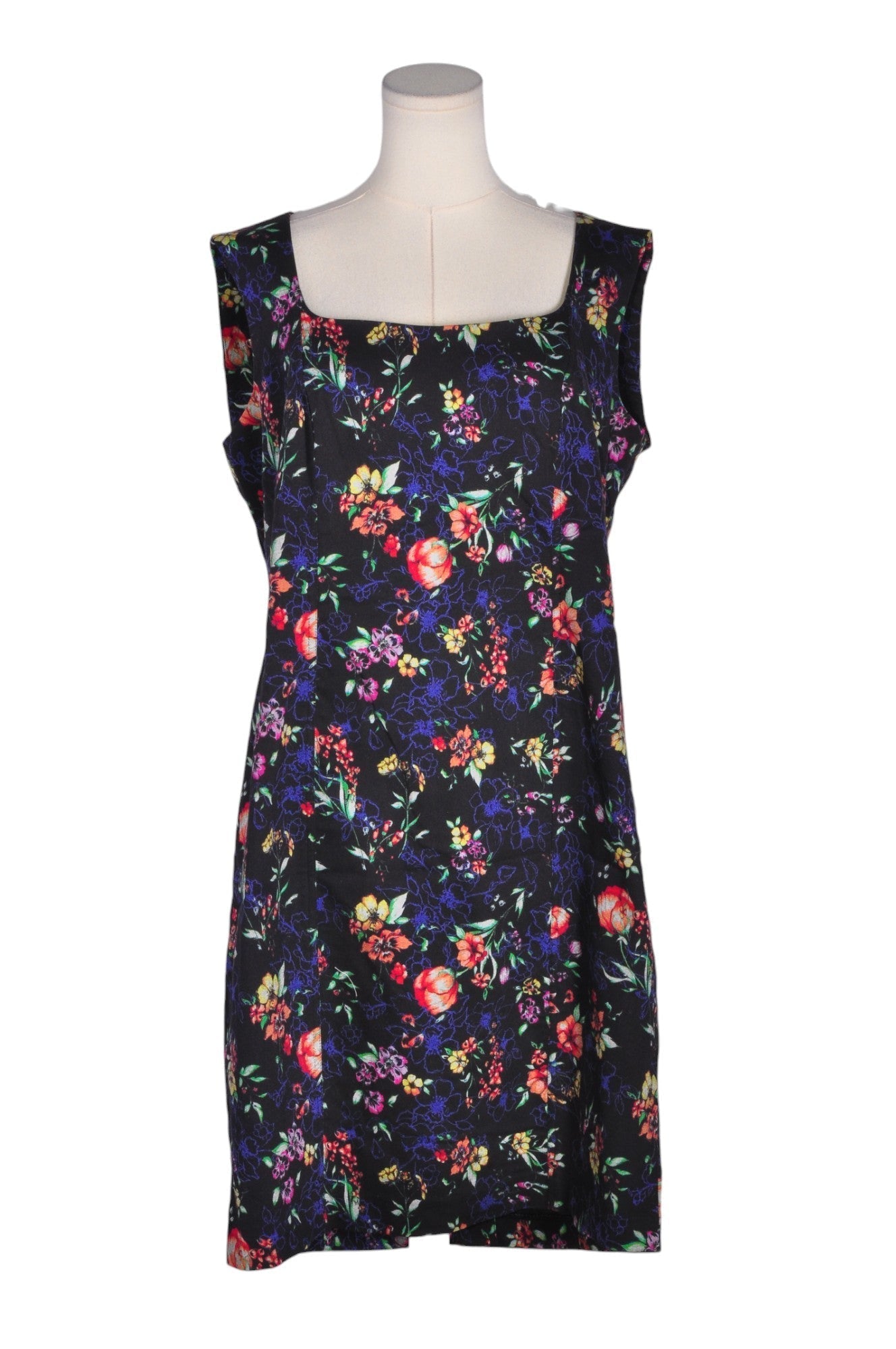 TRIBAL Women A-Line Dresses Regular fit in Black - 16 - Velora