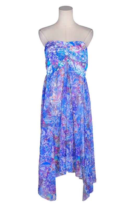 SEEKERS Women High Low Dresses Regular fit in Blue - 18 - Velora