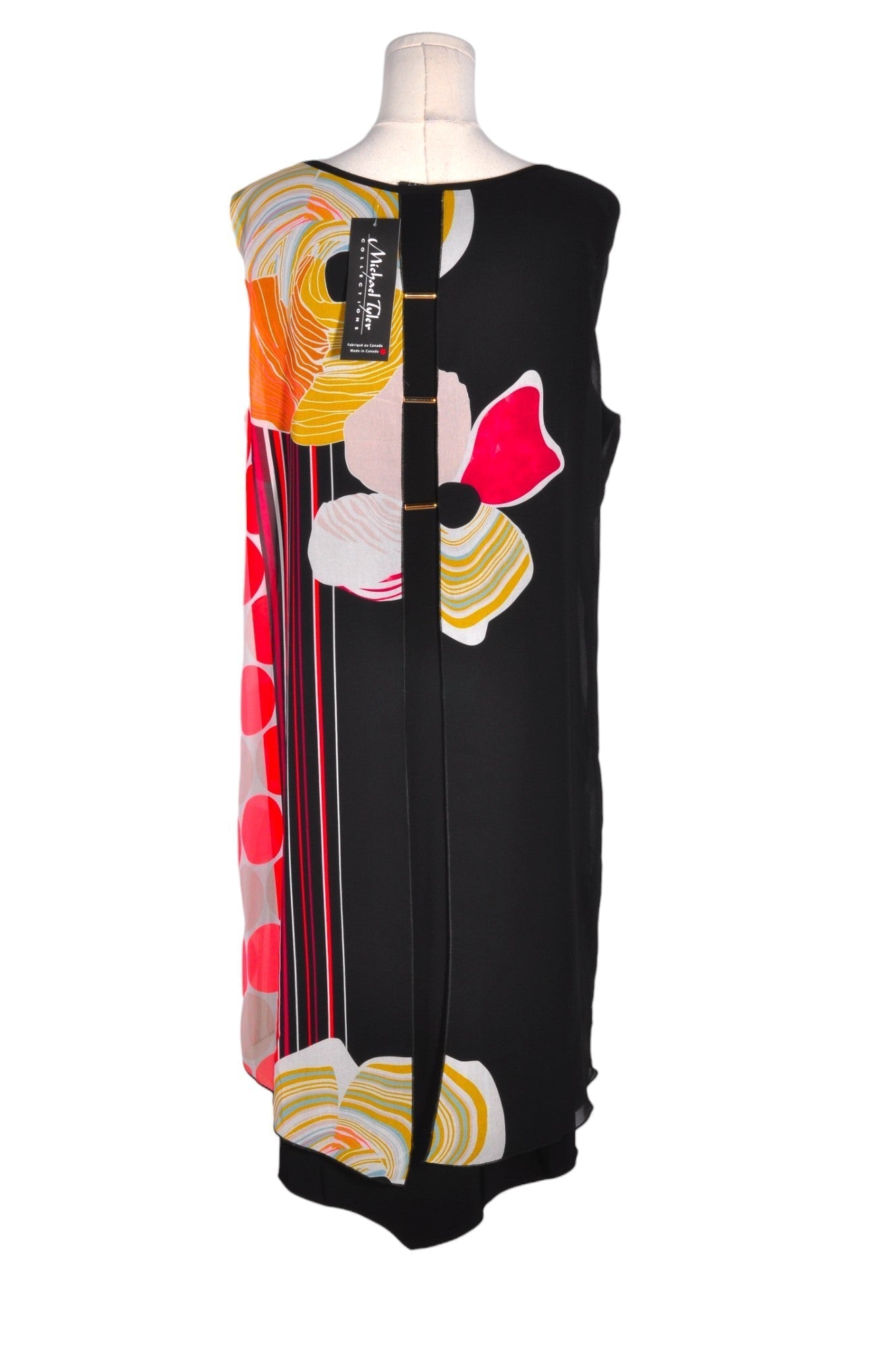 MICHAEL TYLER Women Drop Waist Dresses Regular fit in Black - XL Koop