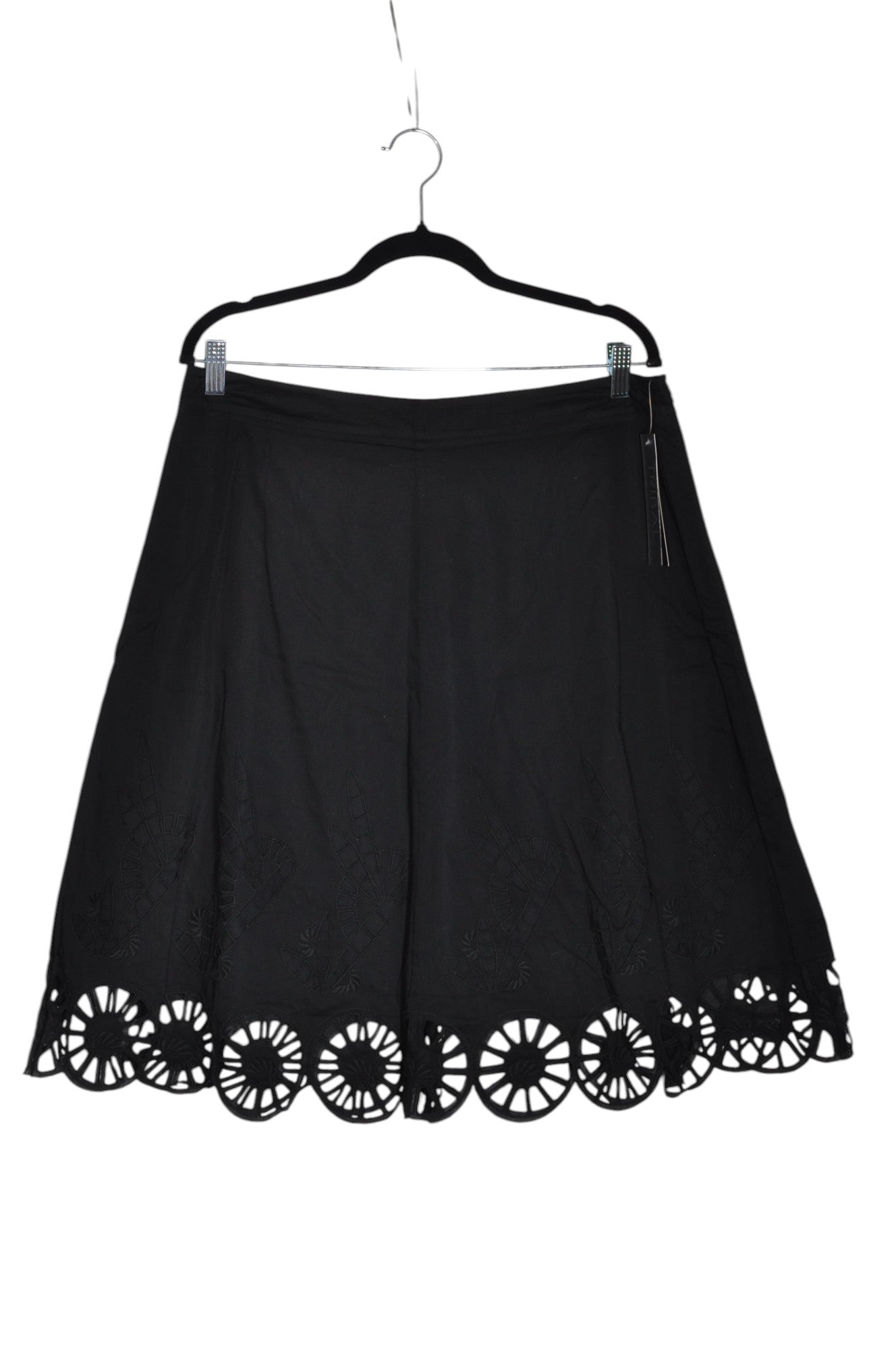 TRIBAL Women A-Line Skirts Regular fit in Black - 10 - Velora