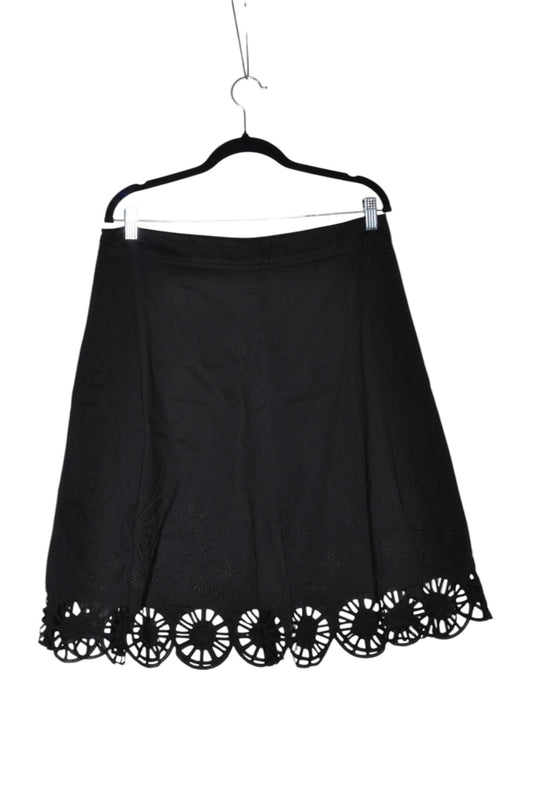 TRIBAL Women A-Line Skirts Regular fit in Black - 10 - Velora