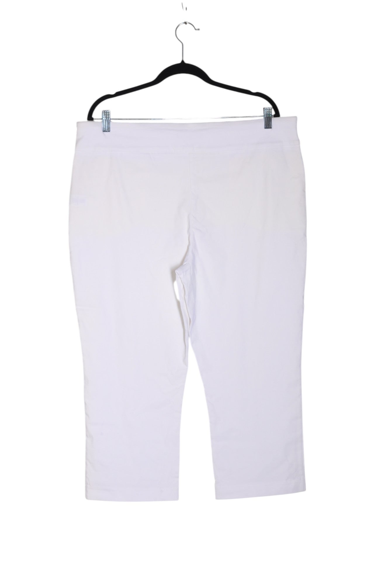 INSPIRED Women Capri Pants Regular fit in White - 18 - Velora
