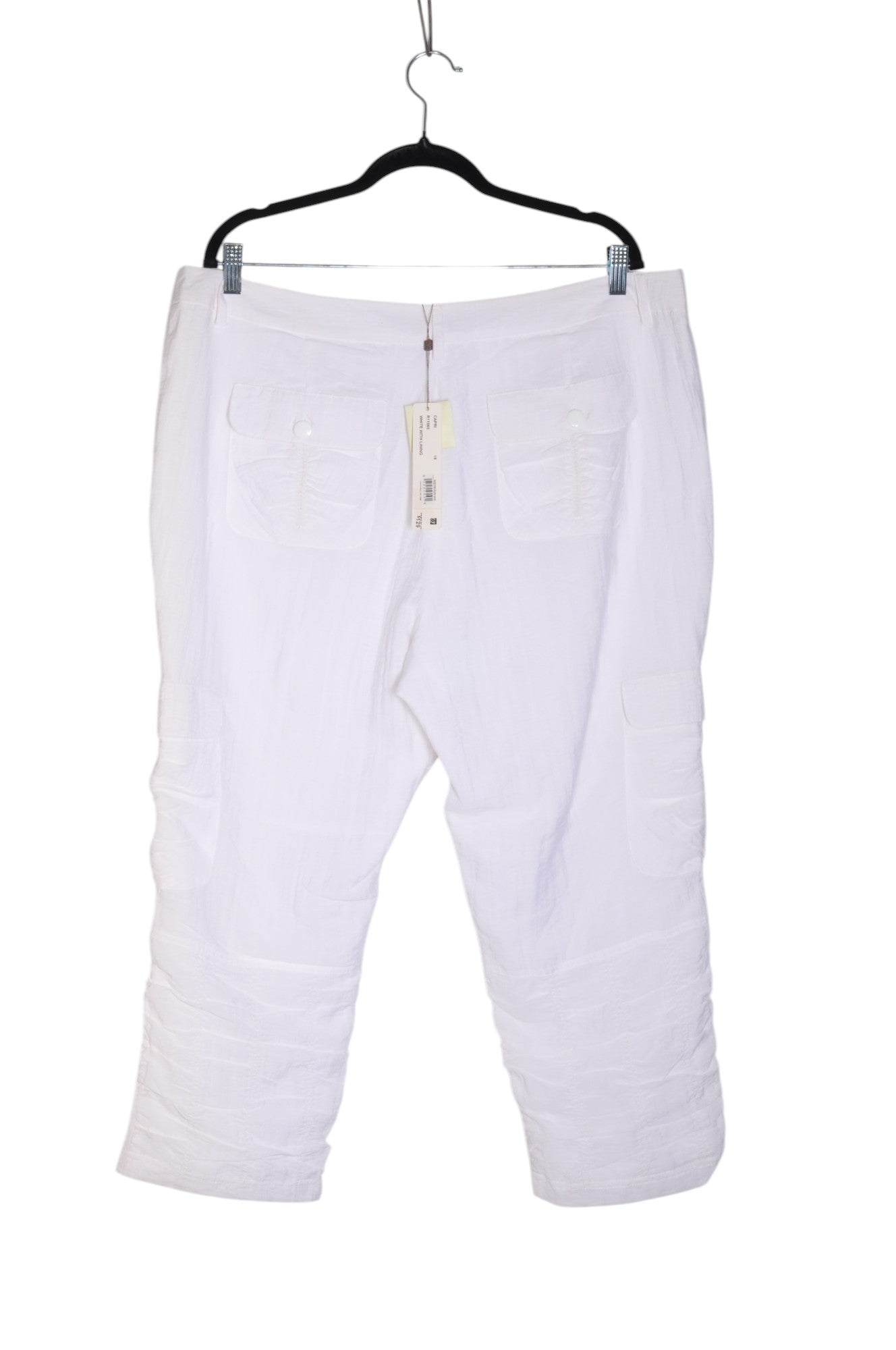 SPANNER Women Cargo Pants Regular fit in White - 18 - Velora