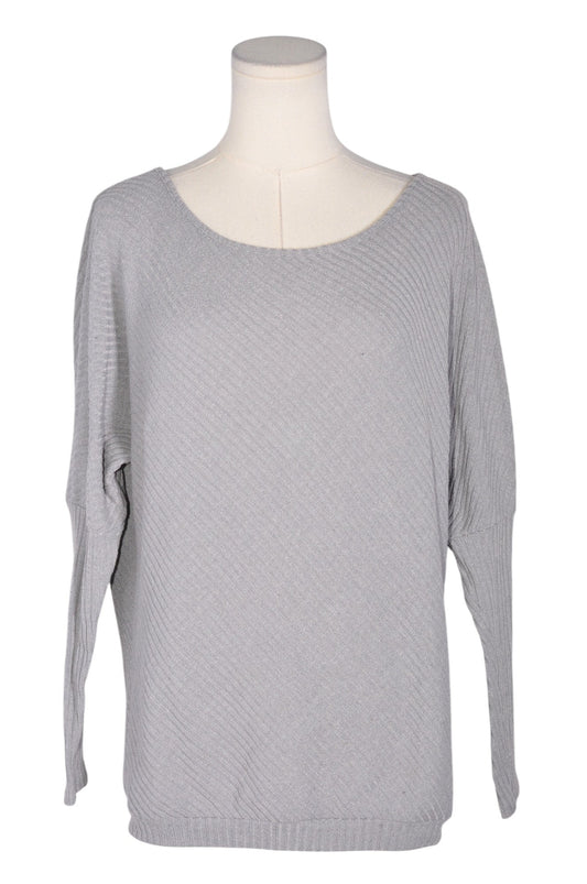 UNBRANDED Women Knit Tops Regular fit in Gray - S - Velora
