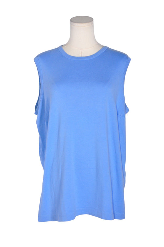 LAND'S END Women Tank Tops Regular fit in Blue - L - Velora