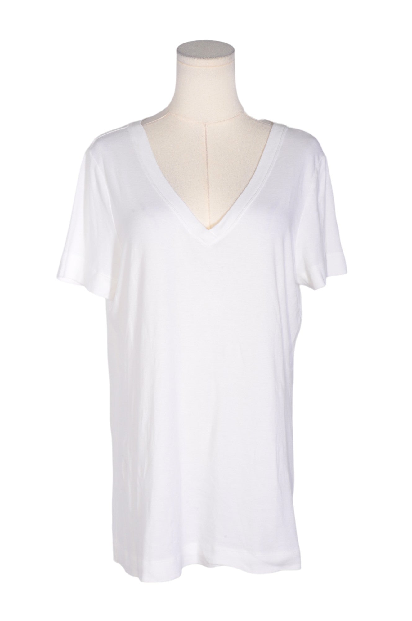 LAND'S END Women T-Shirts Regular fit in White - 1X - Velora