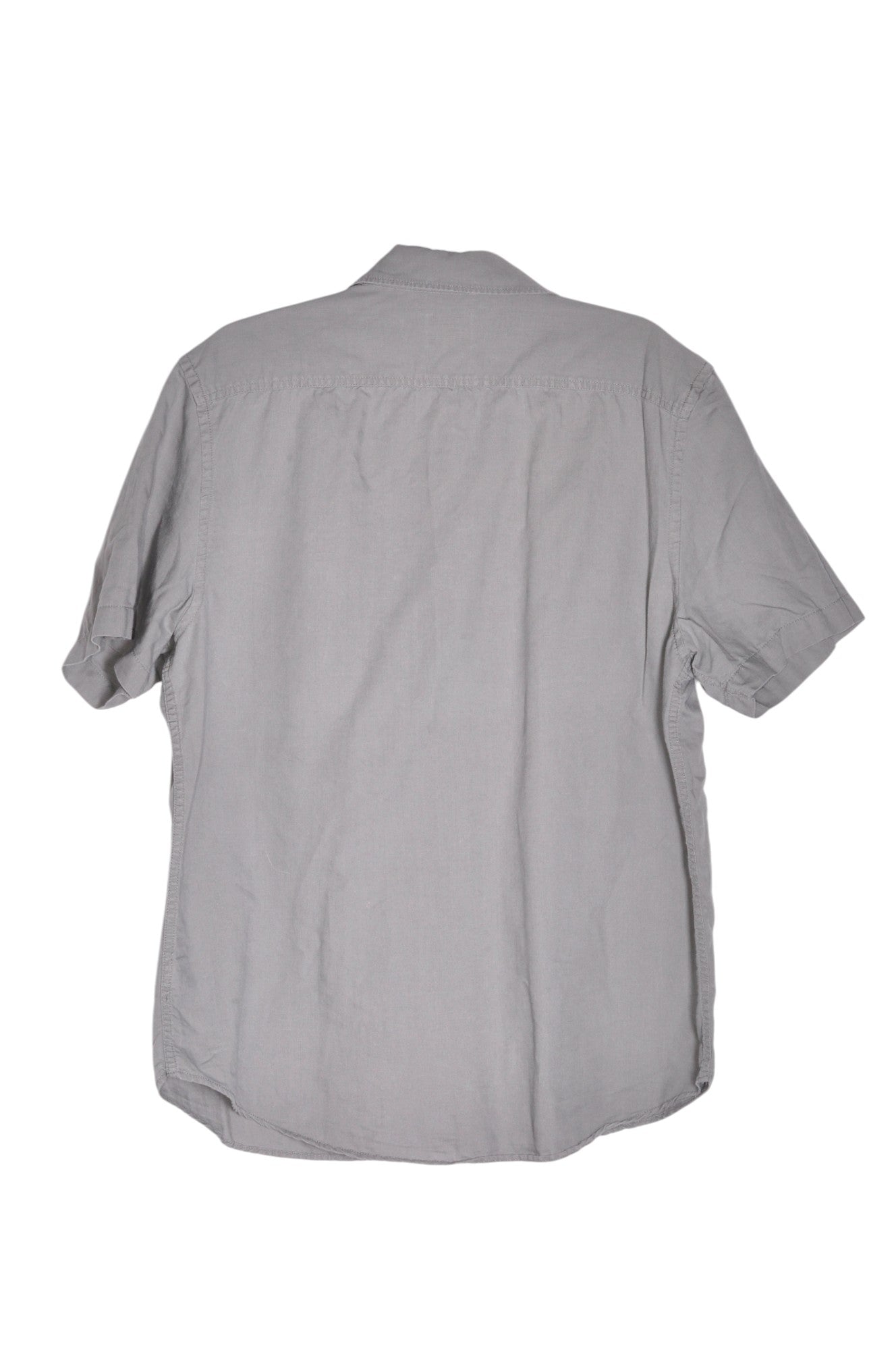 OLD NAVY Men Button Down Tops Regular fit in Gray - L - Velora