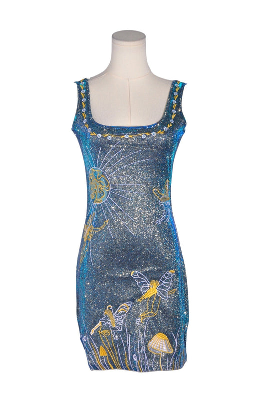 UNBRANDED Women Bodycon Dresses Regular fit in Blue - S Koop