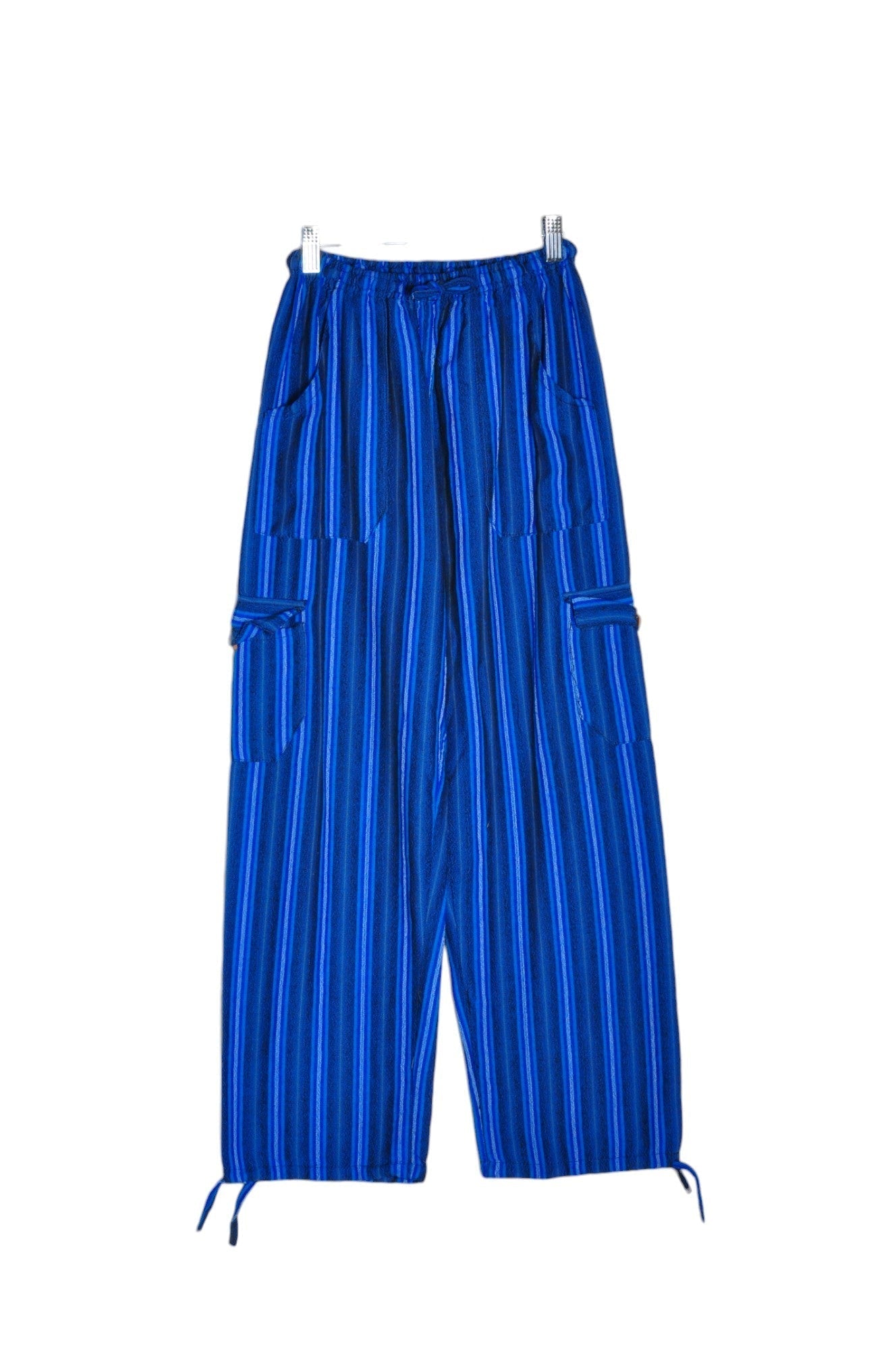 UNBRANDED Women Cargo Pants Regular fit in Blue - S Koop