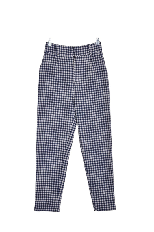 ZARA Women Trousers Regular fit in Blue - S Koop