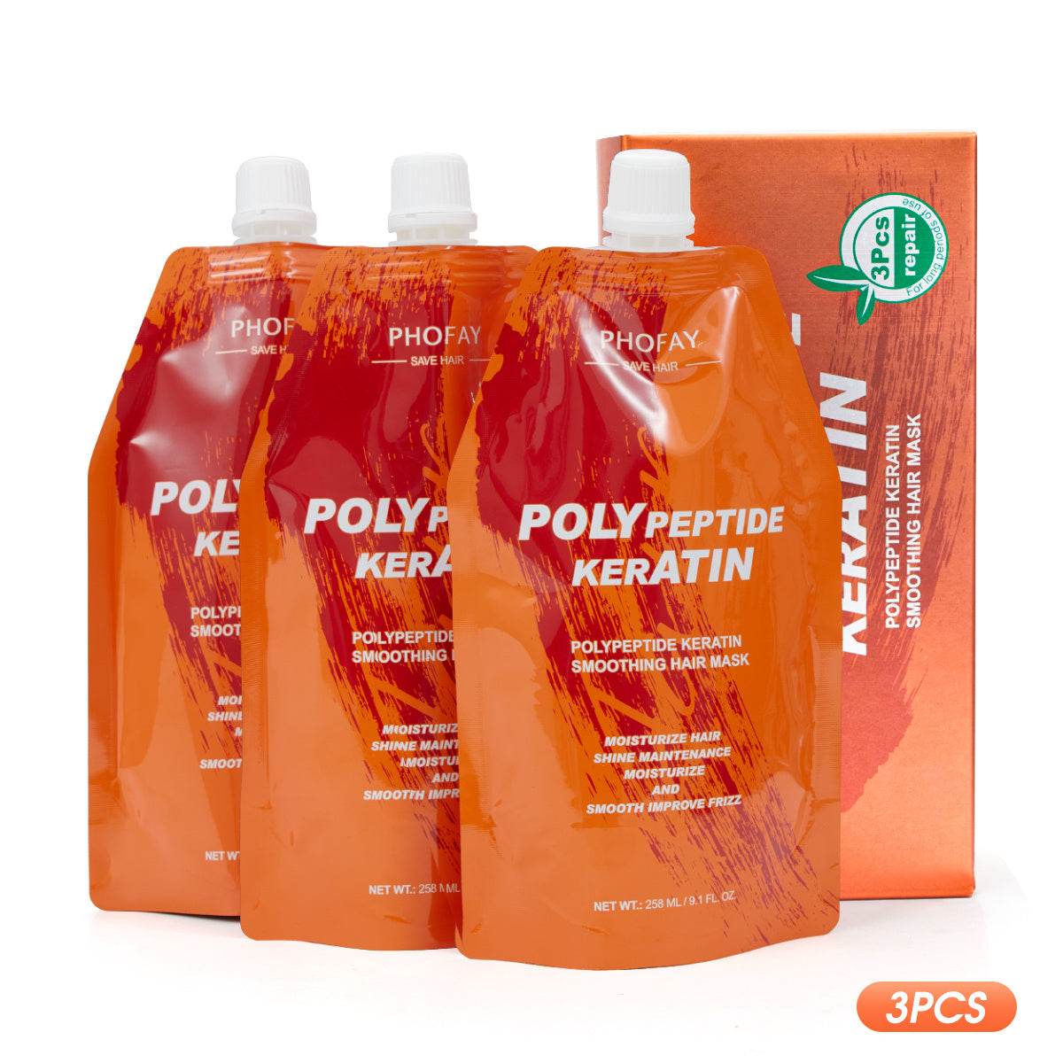 PHOFAY POLY KERATIN BURNT HAIR RESTORATION CREAM - Velora