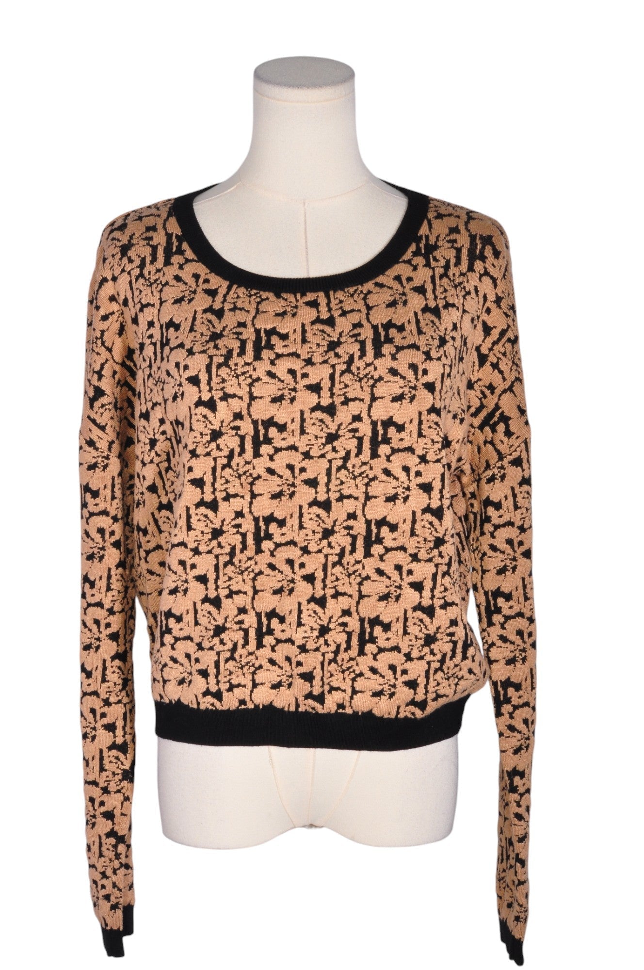 PINK ROSE Women Knit Tops Regular fit in Brown - M Koop