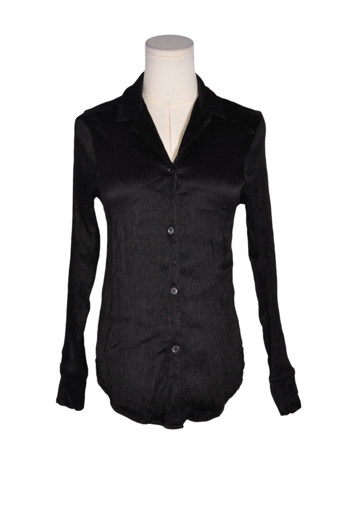 SMASH + TESS Women Button Down Tops Regular fit in Black - XS Koop