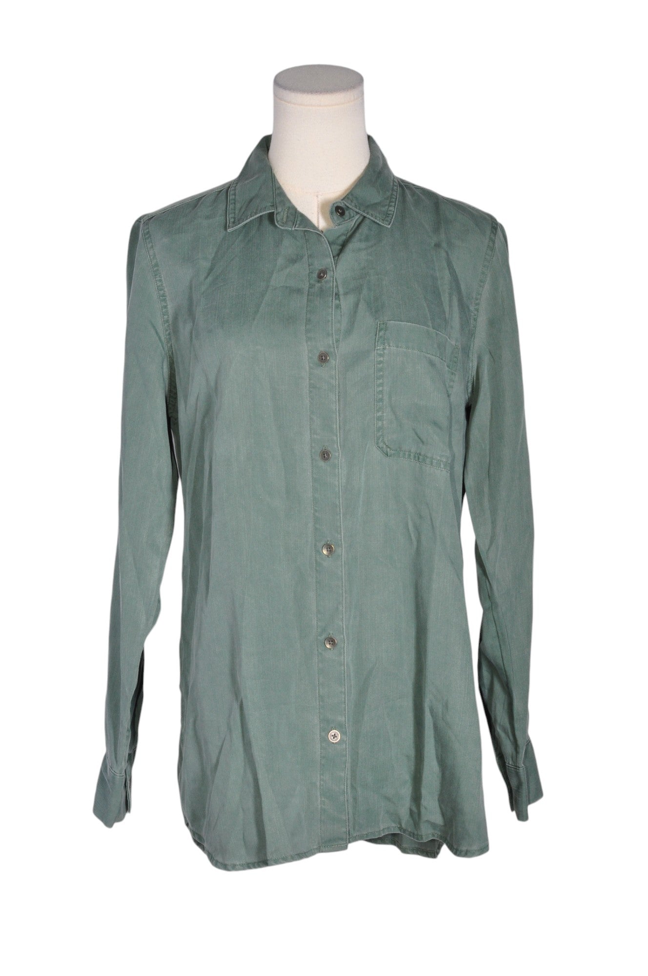 OLD NAVY Women Button Down Tops Regular fit in Green - S - Velora