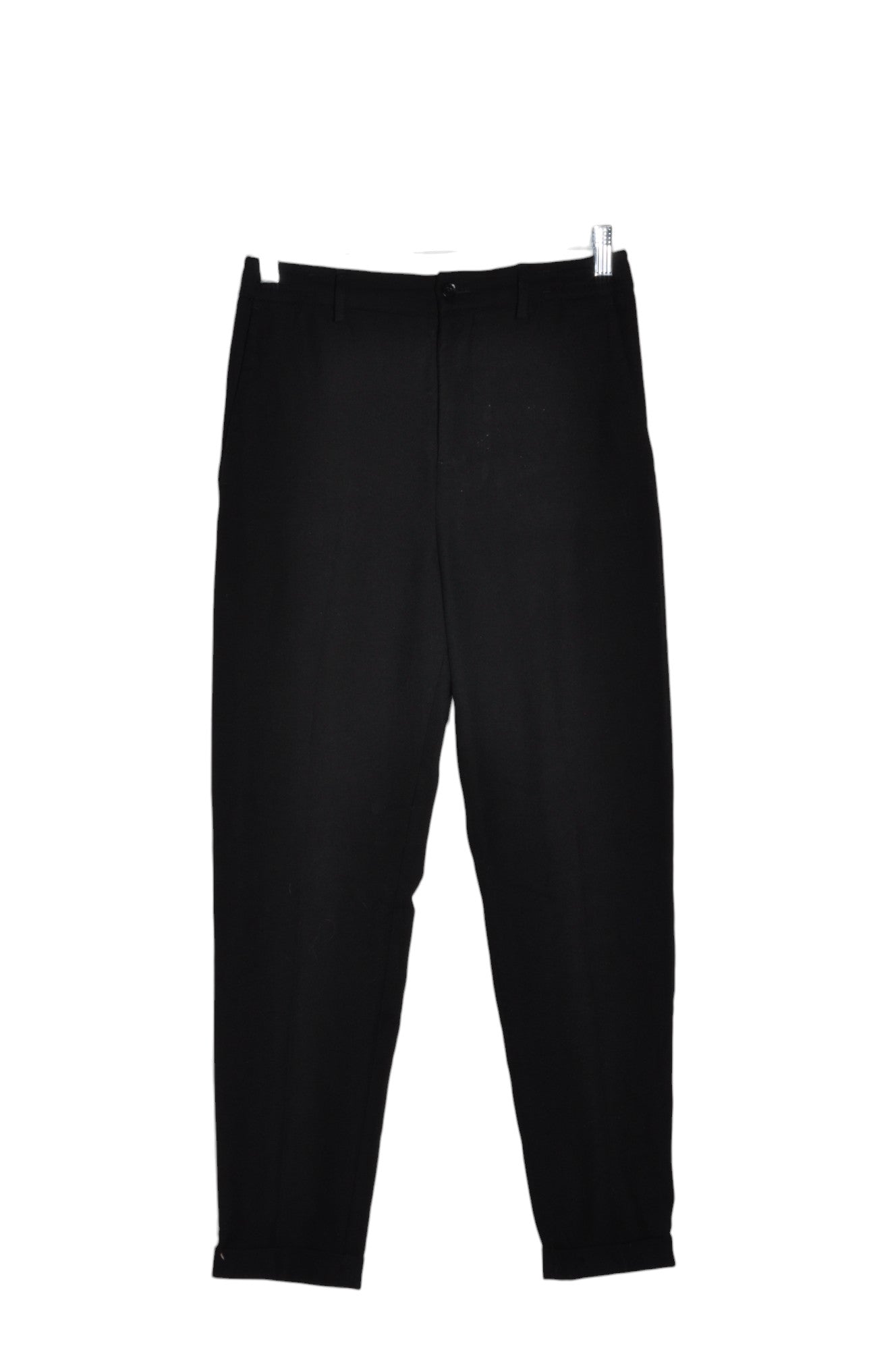 ZARA Women Trousers Regular fit in Black - S Koop