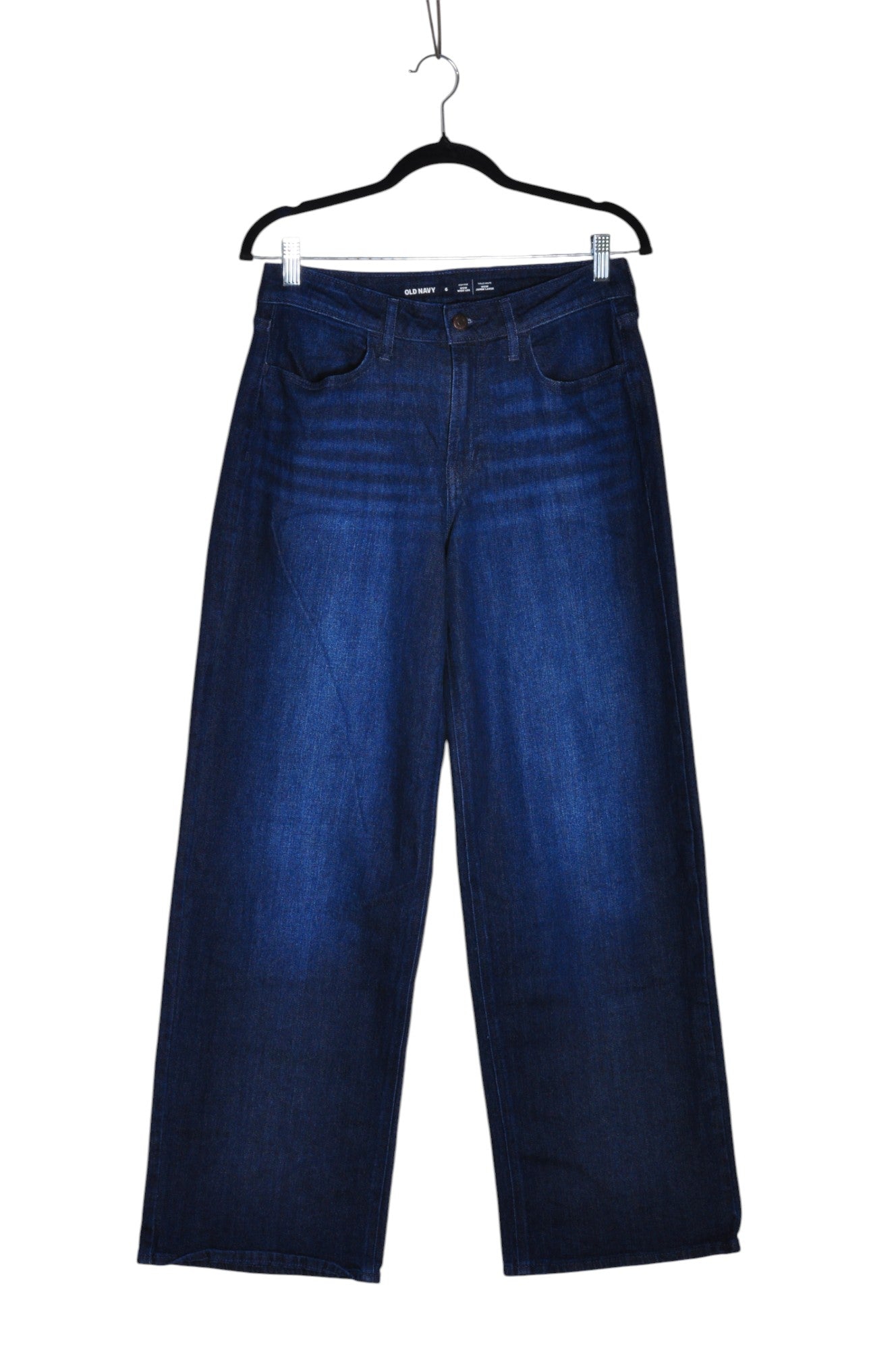 OLD NAVY Women Wide Legs Jeans Regular fit in Blue - 6 Koop