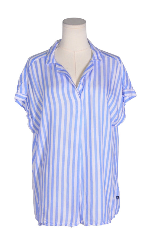 GAP Women Button Down Tops Regular fit in Blue - L Koop